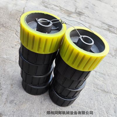 攪拌機專用黃色聚氨酯包膠滾托輪 規(guī)格、特性與應(yīng)用解析